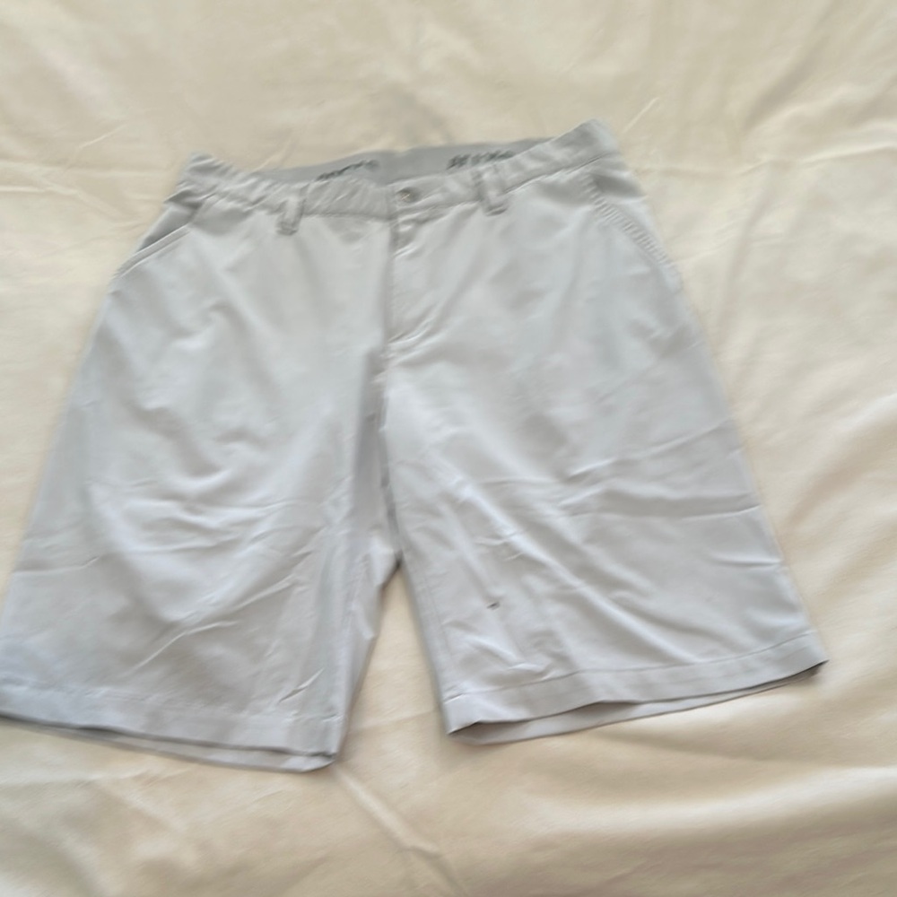 Adidas Silver Athletic Shorts